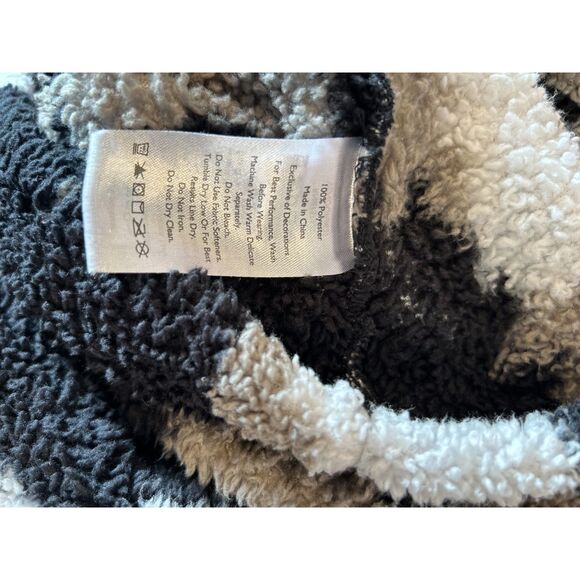 Eddie Bauer Fleece Camo Sherpa Fleece Pullover Jckt Sz Women's Large 1/4 Zip - Picture 5 of 9